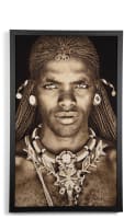 Samburu Warrior schilderij 75x125cm