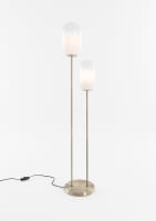 Milky vloerlamp 2*E27