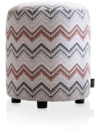 BeautiQ - Lush pouf - ronde 42 cm