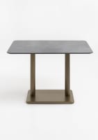 Brest bistrotafel stone anthracite 120x75cm