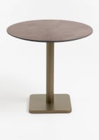 Brest Bistrotisch stone rust D80cm