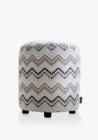 BeautiQ - Lush Hocker - rund 42 cm