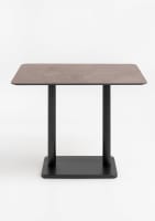 Brest Stehtisch stone rust 120x75cm