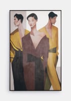 Silhouettes schilderij 90x140cm