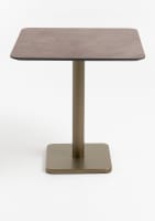 Brest bistrotafel stone rust 75x75cm