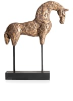 Stallion figurine H35cm