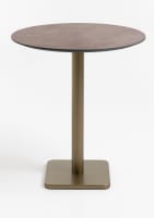 Brest Stehtisch stone rust D80cm