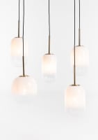 Milky hanglamp 5*E27