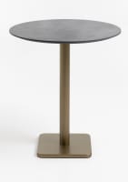Brest Stehtisch stone anthracite D80cm