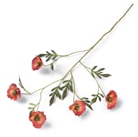 Poppy spray Kunstblume 113cm