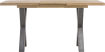 table de bar a rallonge  140 x 90 cm (+ 50 cm) (hauteur 92 cm)