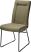chaise - cadre tube noir