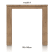 bartafel 140 x 90 cm - aad