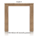 uitschuif-bartafel 160 (+ 60) x 140 cm - aad