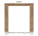 uitschuif-bartafel 160 (+ 60) x 100 cm - aad
