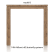 uitschuif-bartafel 160 (+ 60) x 140 - ben