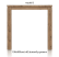 uitschuif-bartafel 200 (+ 60) x 100 cm - ben