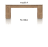 salontafel 120 x 70 cm - aad