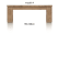 salontafel 160 x 90 cm - aad