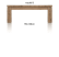 salontafel 140 x 90 cm - ben