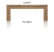 salontafel 120 x 70 cm - ben