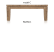 salontafel 90 x 90 cm - cor