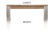 table basse 60 x 60 cm - dirk