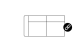 2.5-places accoudoir gauche