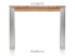 eetkamertafel 90 x 90 cm - dirk