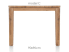 table 90 x 90 cm - cor
