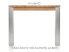 table a rallonge 160 (+ 60) x 140 cm - dirk