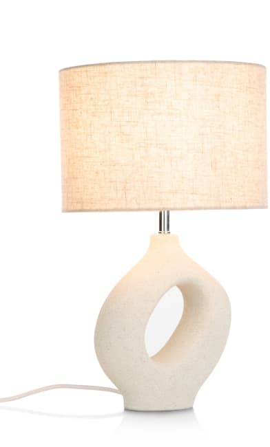 Henders and Hazel - COCOmaison - Scandinavisch - Marit tafellamp 1*E27 - Wit