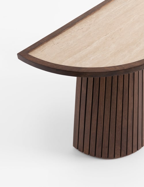 COCOmaison, Cleo wandtafel H77cm - Bruin