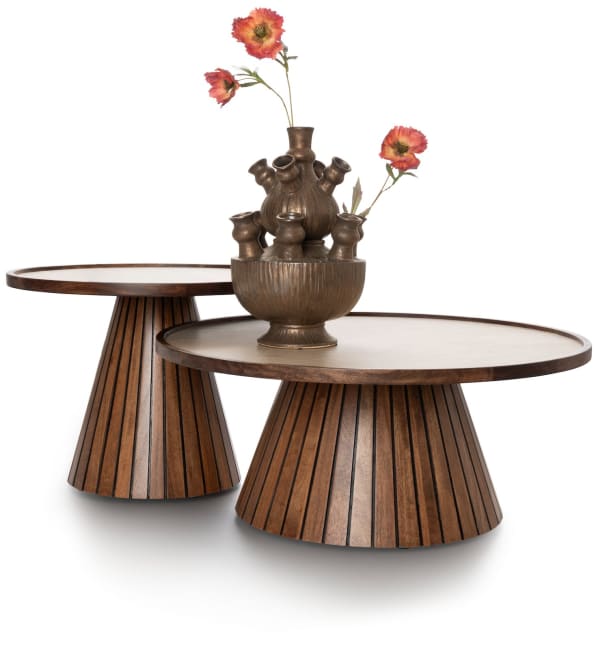 COCOmaison, Cleo table d'appoint H44cm - Brun