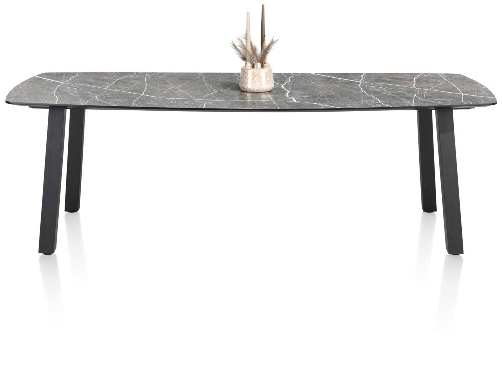 Palace, Eetkamertafel 270 X 115 Cm - 4-Poten - Lichtgrijs