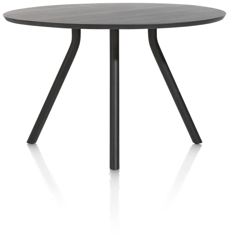 Arvada, Bartafel 140 Cm. - Rond - Centrale Poot Kort - Onyx