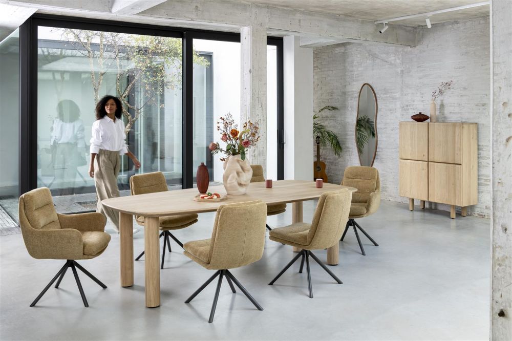 Azulo, Highboard 120 Cm - 4-Deuren