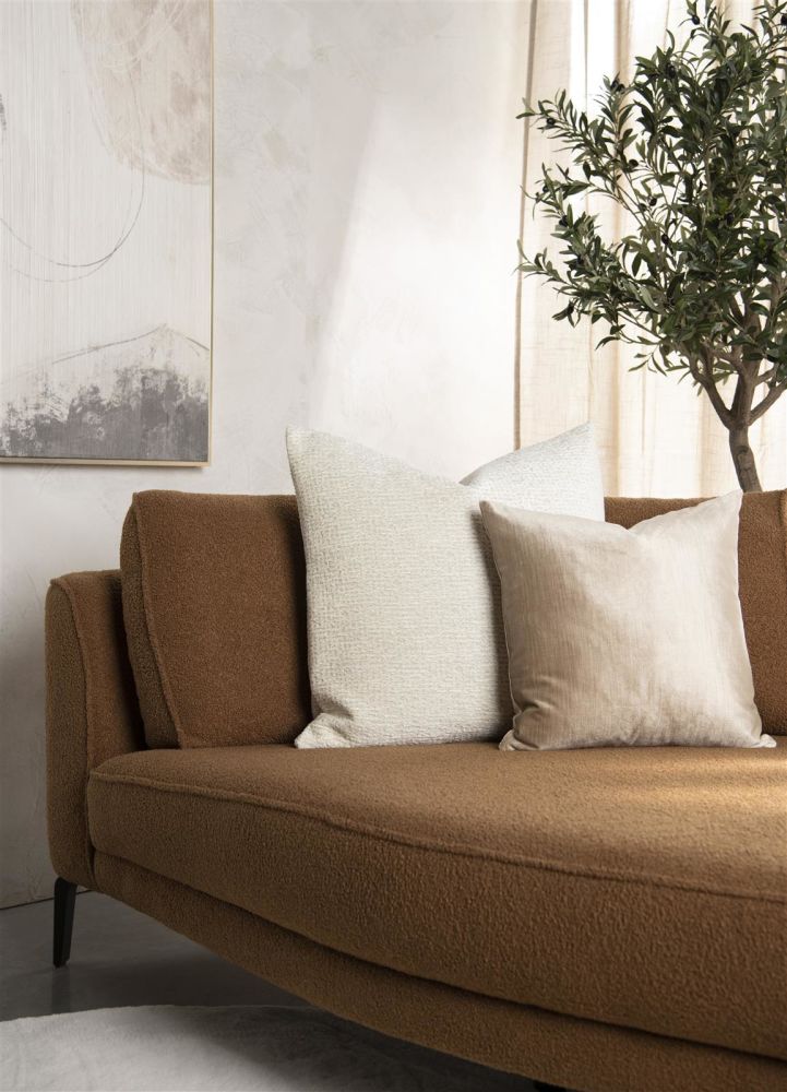 Beautiq - Chic Kussen 60X60cm - Creme