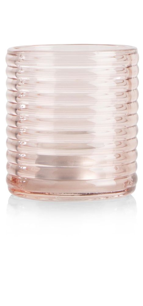 Lola Theelicht H8cm - Roze