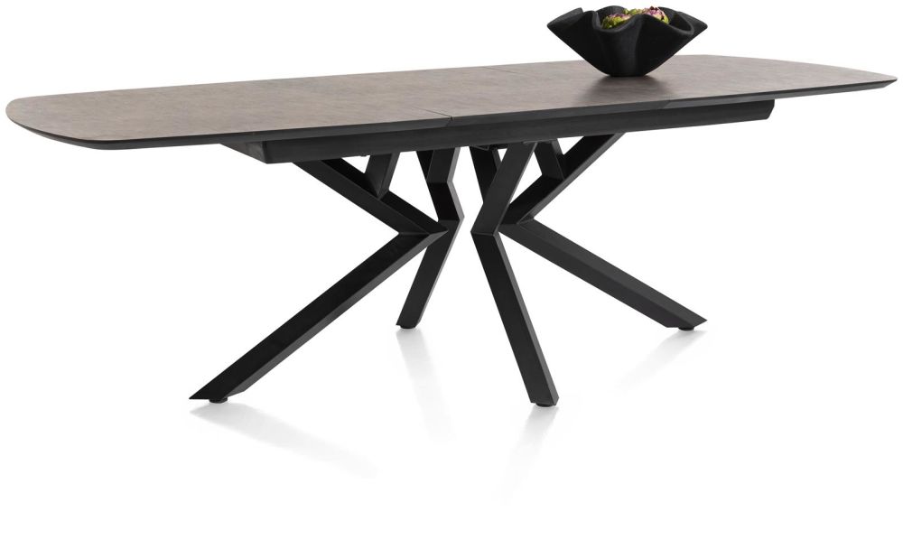 Masura, Uitschuiftafel Ovaal - 180 (+ 60) X 110 Cm - Roest