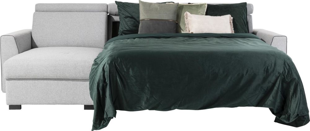 Vosges, 2.5-Zits + Longchair Links - Slaapbank 140 Cm - Stof Ponti