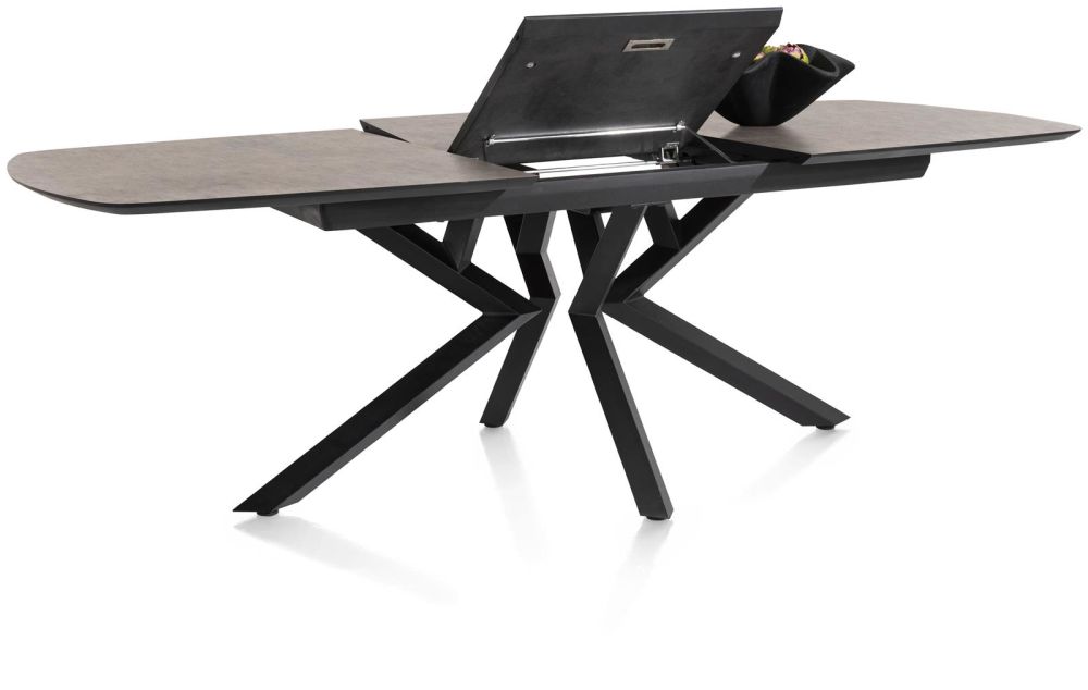Masura, Uitschuiftafel Ovaal - 180 (+ 60) X 110 Cm - Roest
