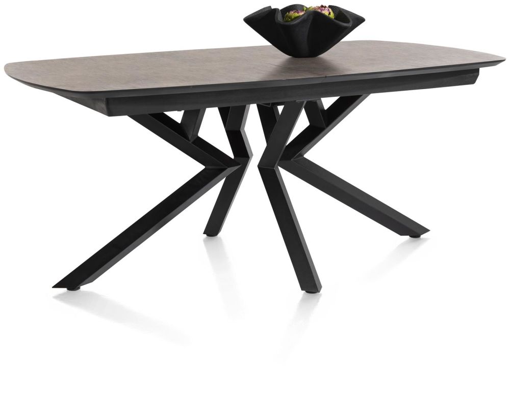 Masura, Uitschuiftafel Ovaal - 180 (+ 60) X 110 Cm - Roest