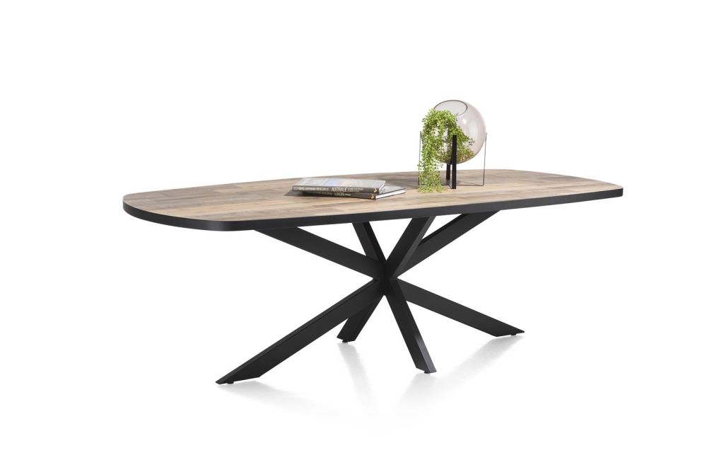 Avalox, Eetkamertafel Ovaal 180 X 110 Cm