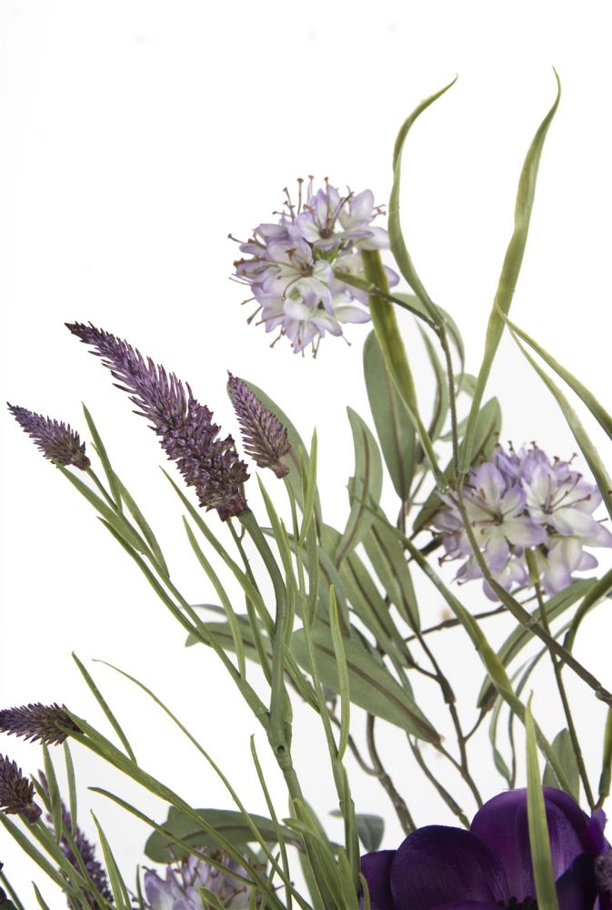 Allium Multi Spray H86cm Kunstbloem