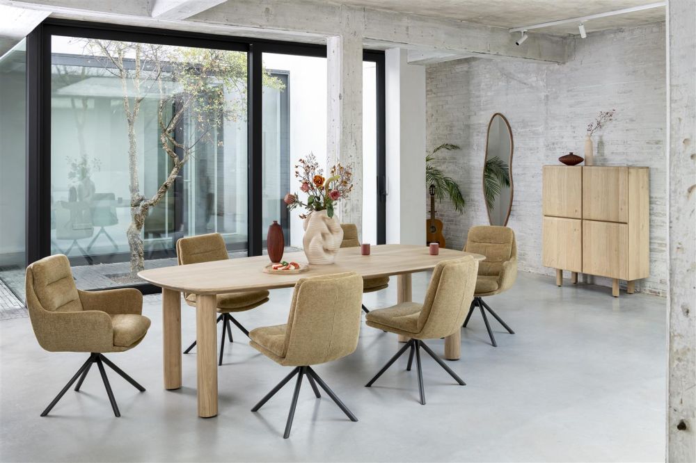 Azulo, Highboard 120 Cm - 4-Deuren