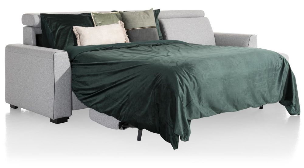 Vosges, 2.5-Zits + Longchair Rechts - Slaapbank 140 Cm - Stof Ponti