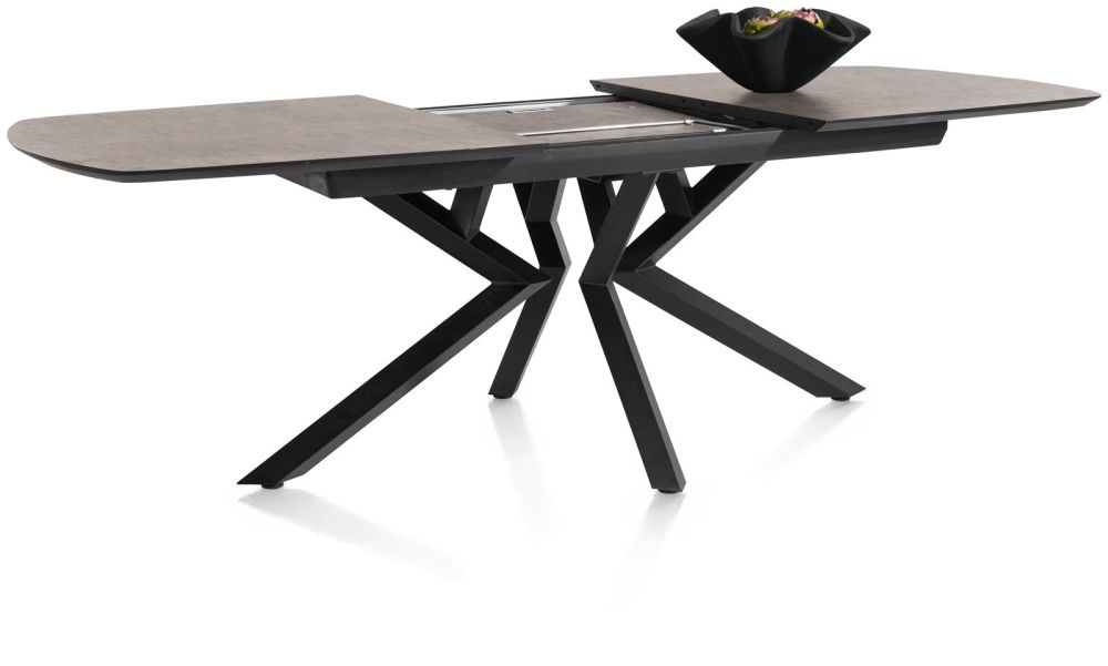 Masura, Uitschuiftafel Ovaal - 180 (+ 60) X 110 Cm - Roest