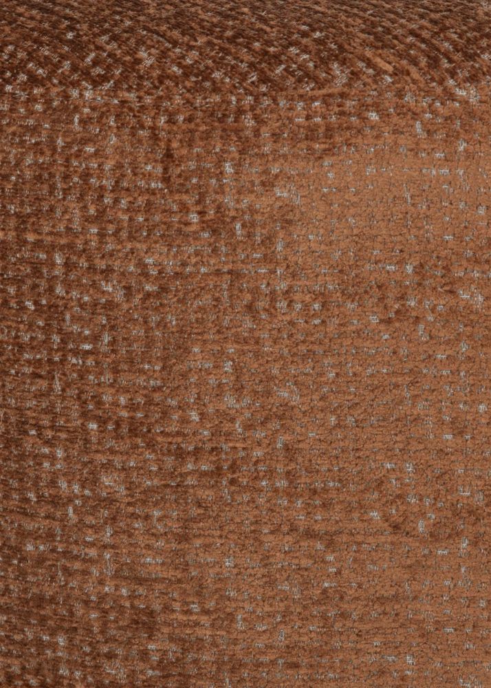 Beautiq - Chic Poef - Rond 80 Cm - Koper