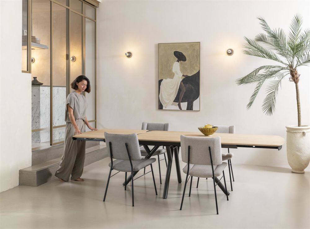 Novello, Uitschuiftafel 170 (+ 60) X 100 Cm